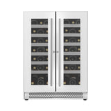 Cavavin Vinoa  24 in Beverage Center in Stainless Steel -66 Can/21 Bottle - V-87wbvc