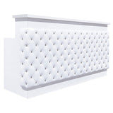 Whale Spa - Valentino Lux Tufted Reception Desk