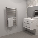 Amba Heated Towel Rack Model V2338 Hight 37 1/8″ - V2338B