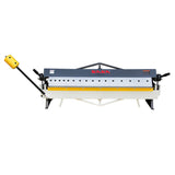 KAKA Industrial W-4816Z 48"x16" Pan and Box Brake, 16 Gauge Mild Steel, 1-135° Angle, Includes 16 Fingers - 173123
