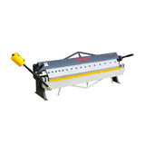KAKA Industrial W-4816Z 48"x16" Pan and Box Brake, 16 Gauge Mild Steel, 1-135° Angle, Includes 16 Fingers - 173123