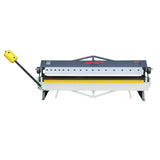 KAKA Industrial W-4816Z 48"x16" Pan and Box Brake, 16 Gauge Mild Steel, 1-135° Angle, Includes 16 Fingers - 173123
