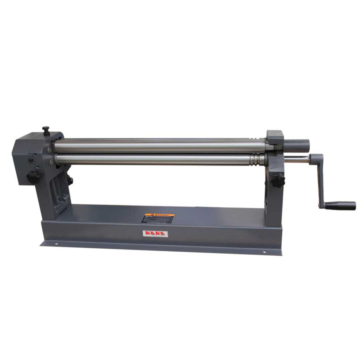 KAKA W01-2422 24" Slip Roll Machine, 22 Gauge Capacity, Sheet Metal Roller with Removable Rollers - 174002
