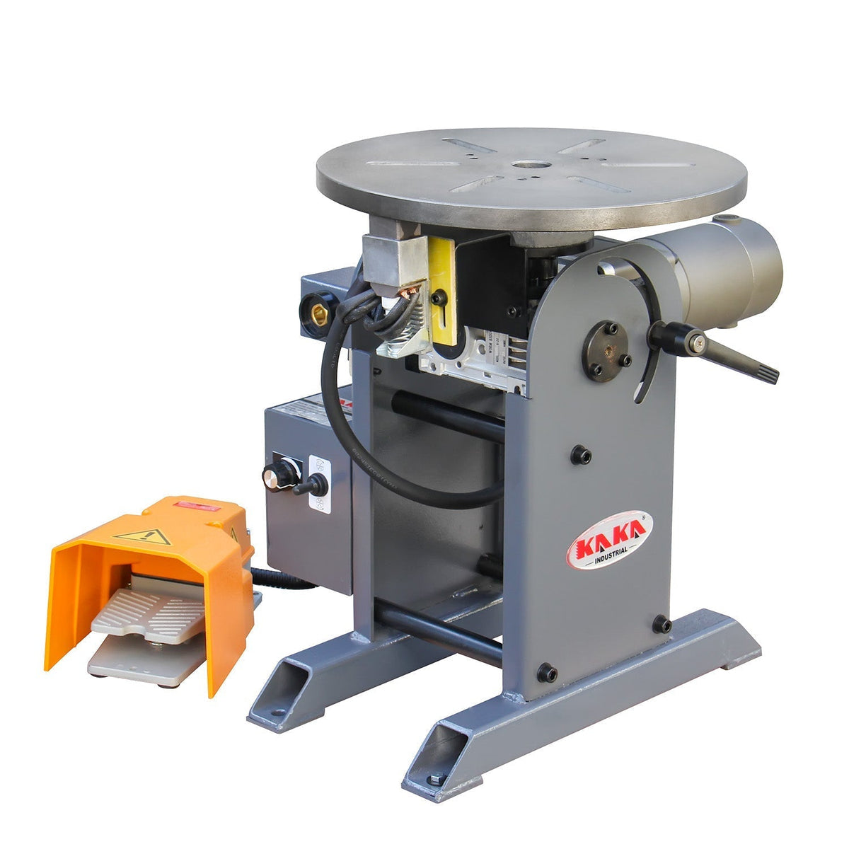 Kaka industrial WP-220 Welding Positioner 485 lbs Tilt angle 0-135º Rotation motor 125W Rotation speed 0-5 RPM Stepless Speed Control Welder Positioning Machine 110V-60HZ-1PH - 178381V110