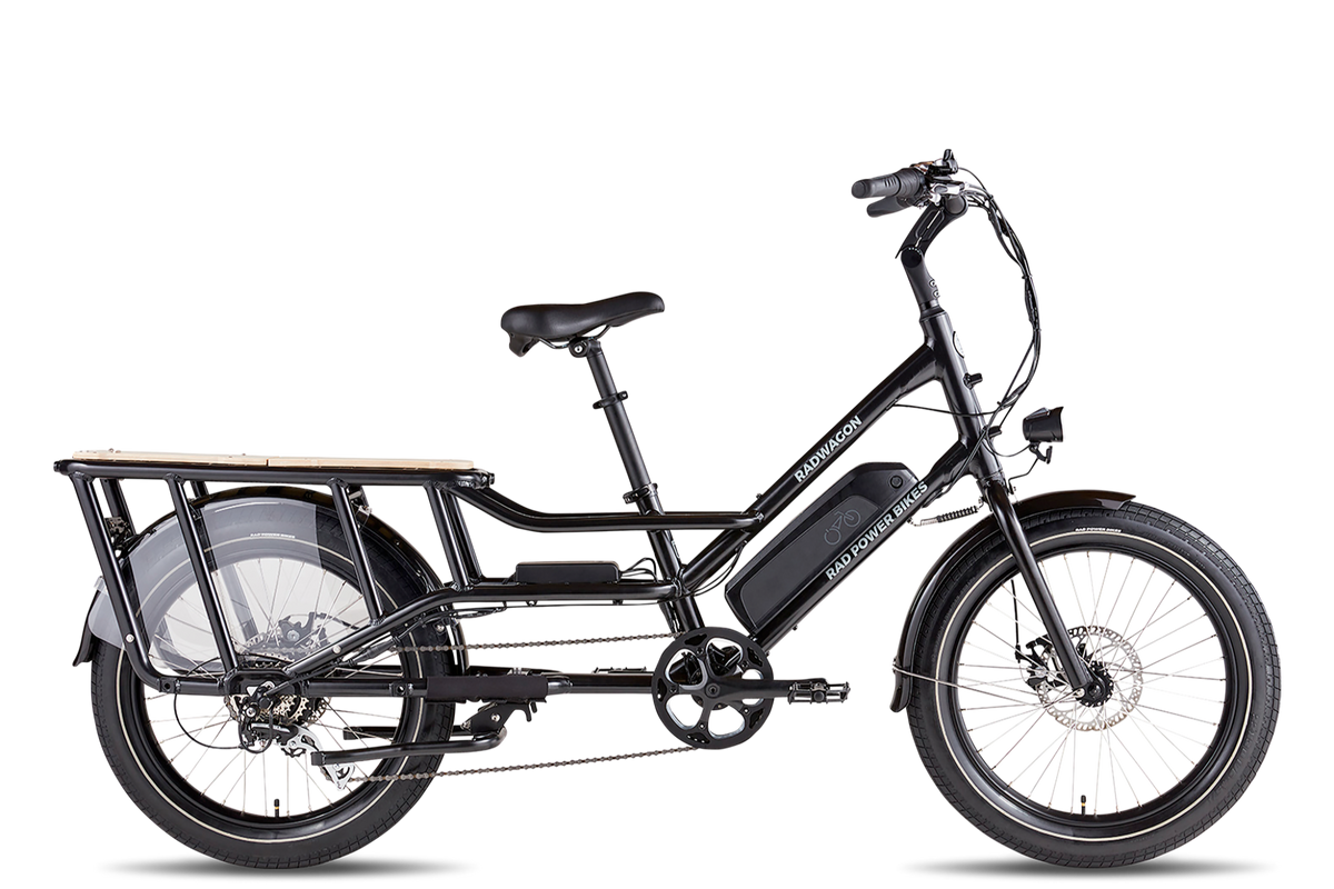 Rad Power RadWagon 4 Electric Cargo Bike, Top Speed 20mph - 102-00022
