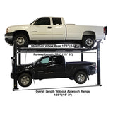 Atlas Garage PRO8000EXT-L 8,000 lb Extra Tall/Extra Long 4-Post Lift - ATEXH-PRO8000EXT-L-FPD