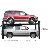 Atlas PRO9000 4 Post Lift + RJ6 Rolling Jacks Combo - ATEXH-PRO9-COMBO2-FPD