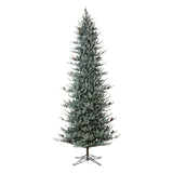 Park Hill Collection Tree Lot 12' Slim Blue Spruce Tree with LED Lights -  XPQ90688