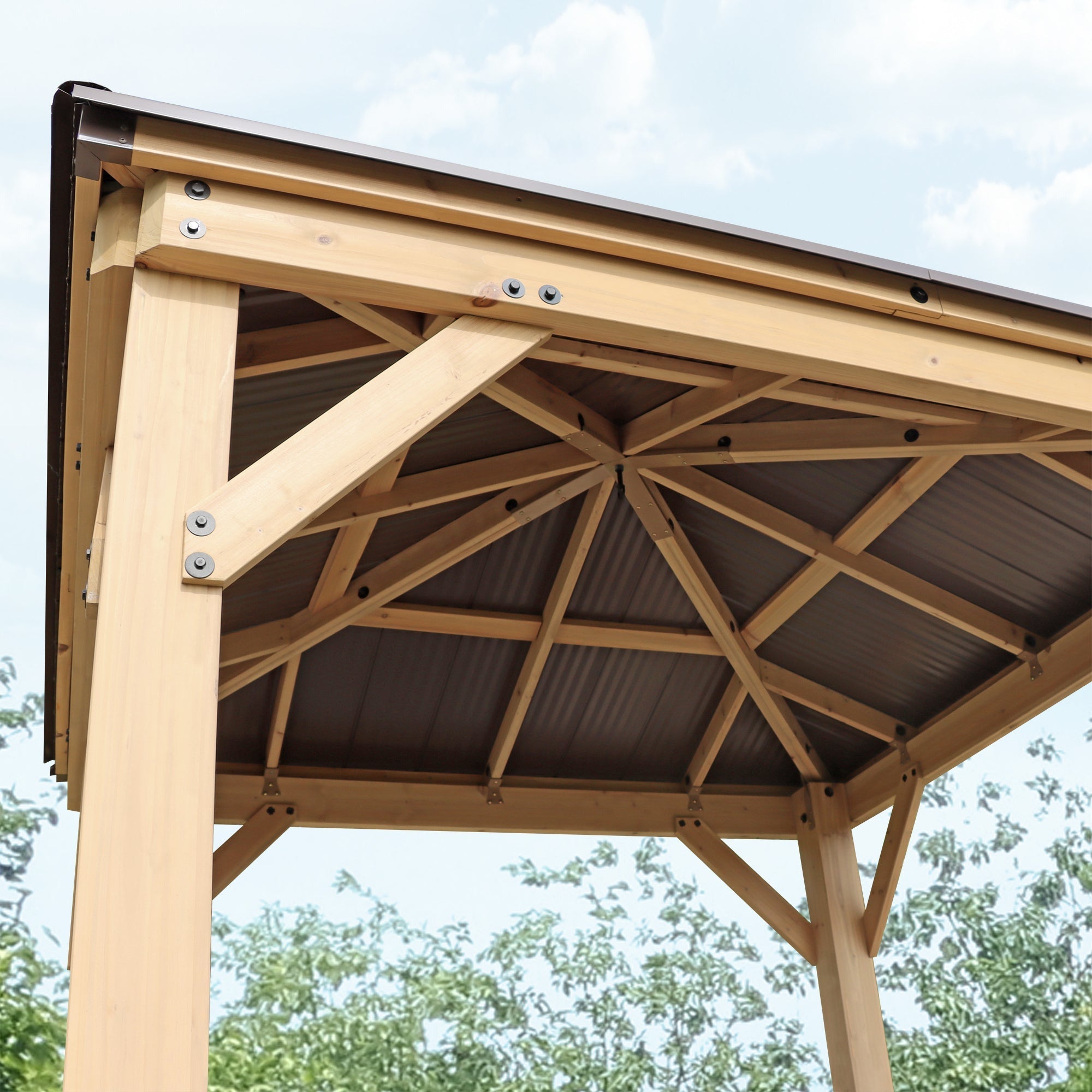 Yardistry 8 x 8 Meridian Gazebo YM11827COM