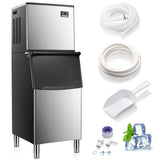 Antarctic Star Commercial Ice Maker Machine Freezer Large Storage - Z58160