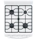 HOTPOINT 20" Front-Control Free-Standing Gas Range with Sealed Burners - RGAS200DMWW-KT