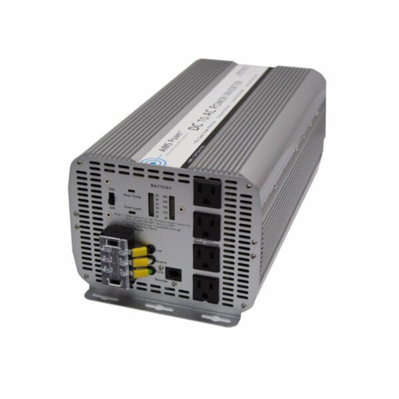 Aims Power 5000 Watt 24 Volt Power Inverter