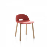 Emeco Alfi Low Back Chair - ALFI18ALDARKBROWN