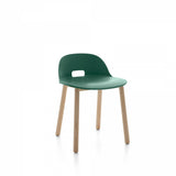 Emeco Alfi Low Back Chair - ALFI18ALDARKBROWN