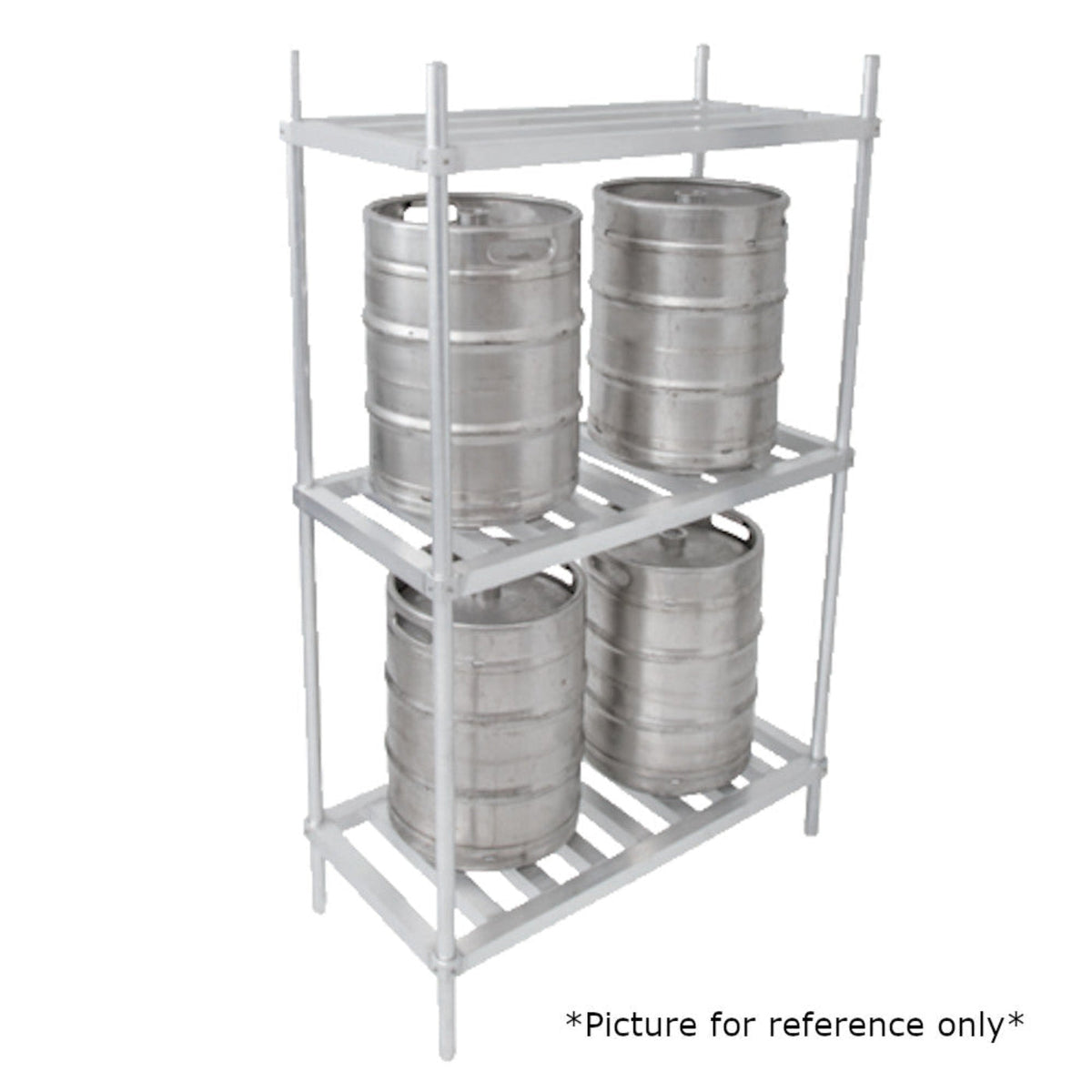 John Boos ALKR-2093 Keg Storage Rack - JBALKR2093