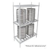 John Boos ALKR-2042 Keg Storage Rack - JBALKR2042