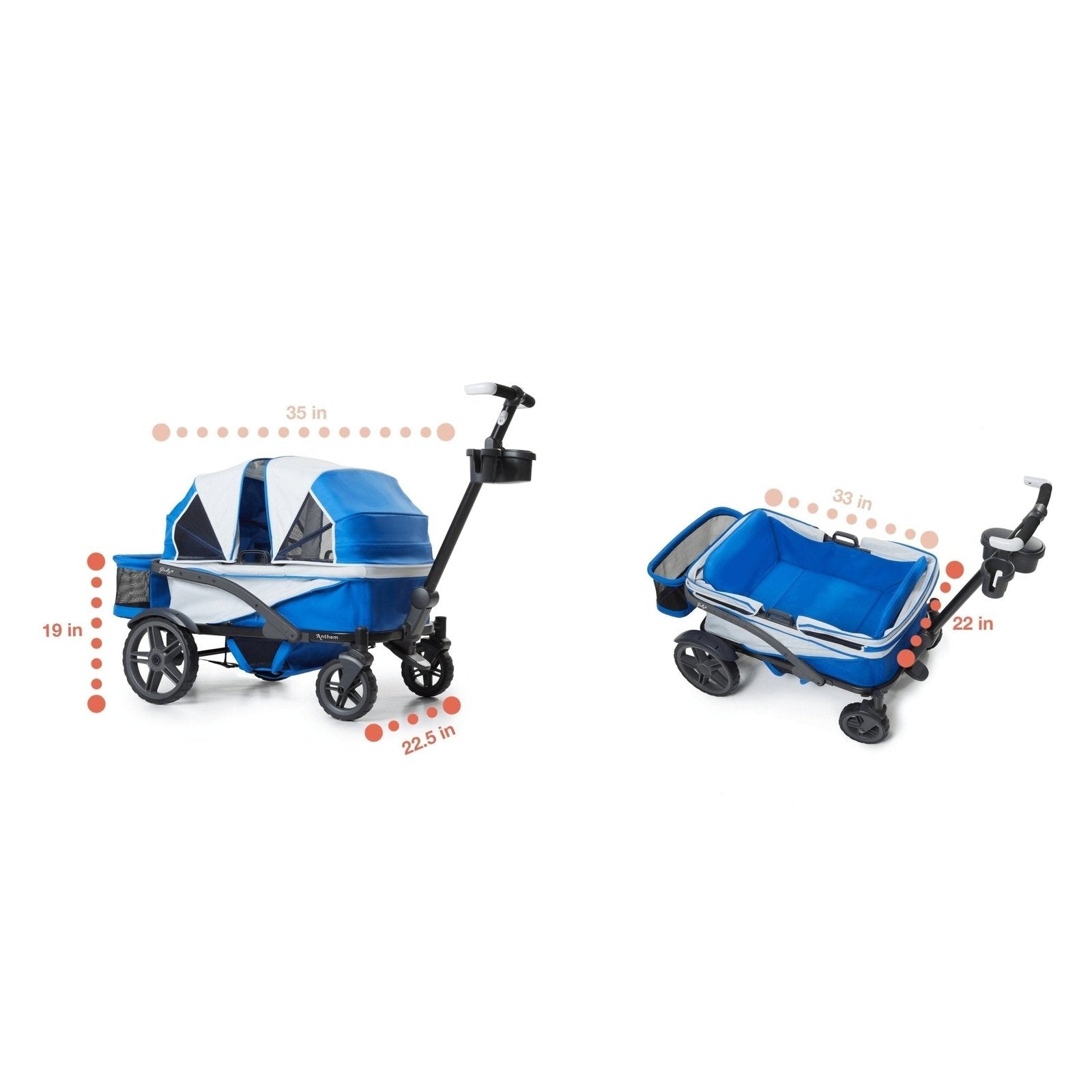 Anthem4™ 4-seater All-Terrain Wagon Stroller