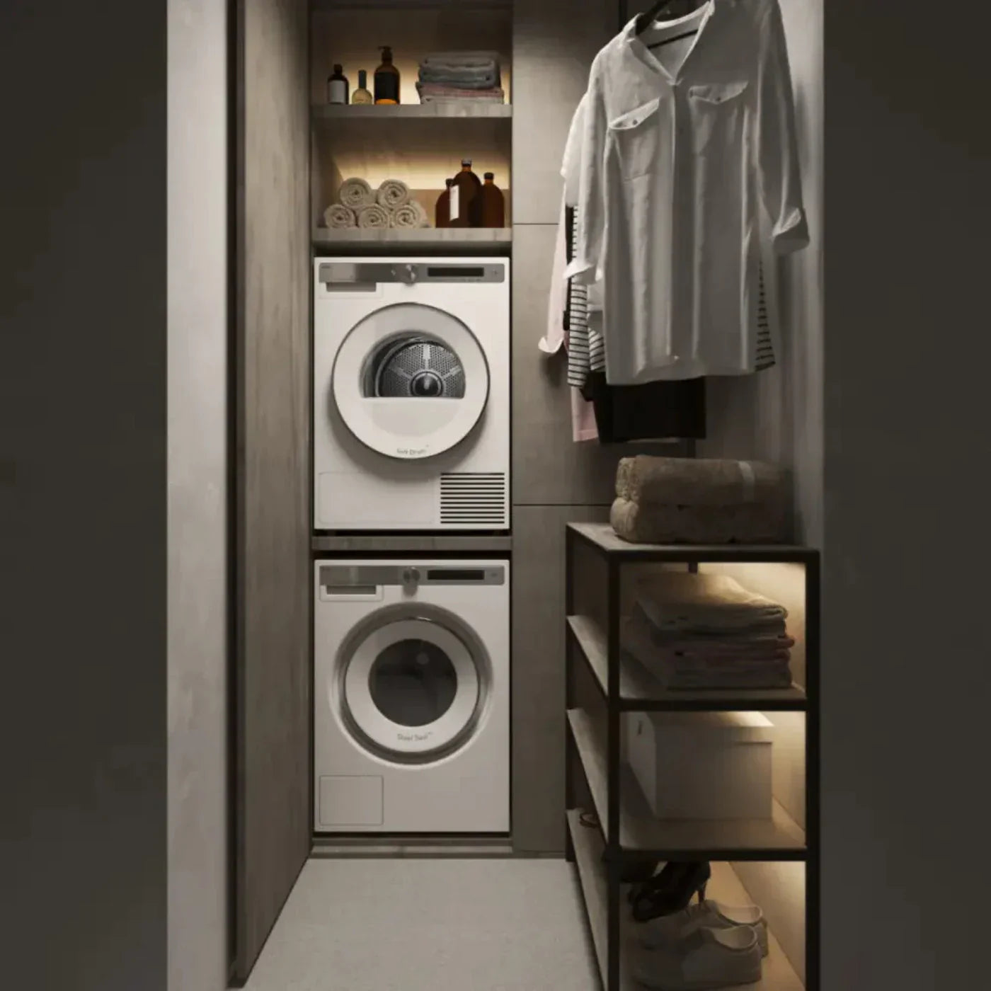 Asko 24" Vented Dryer, Style, White - T611VUW