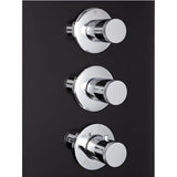 Athena WS105 Steam Shower - WS105-Black