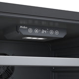 Avallon 15 Inch Wide 86 Can Beverage Center with LED Lighting - ABR152SGRH