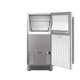 Avallon 15 Inch Wide 26 Lbs. Built-In / Free Standing Outdoor Ice Maker with 56 Lbs. Daily Ice Production and Factory Installed Pump - AIMG151PSSORH