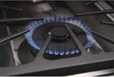 Kucht Professional 48 in. 6.7 cu ft. Natural Gas Range with Silver Knobs - KRG4804U-S