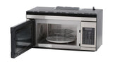 SHARP 1.1 cu. ft. 850W Sharp Stainless Steel Over-the-Range Convection Microwave Oven - R1874TY-KT