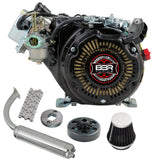 BBR Tuning Complete 79cc The Beast Pull Start 4-Stroke Bicycle Engine Kit - FH-79-ENGTRAN + FH-79PARTSKIT