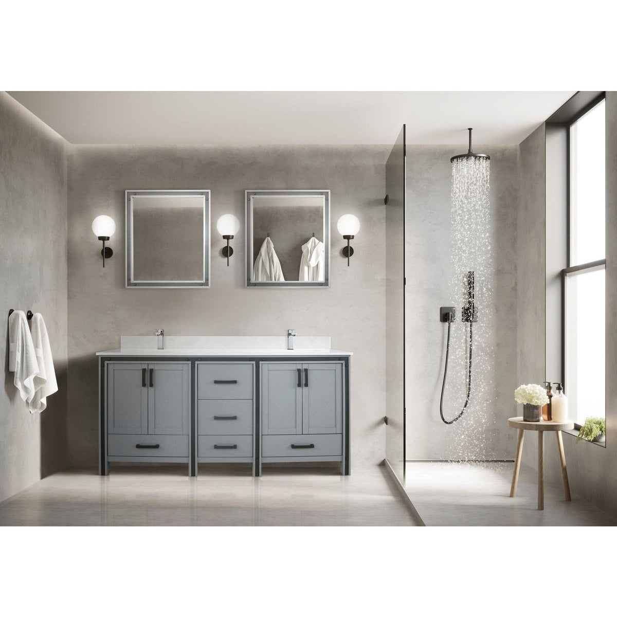 Ziva 80" x 22" Double Bath Vanity - Backyard Provider