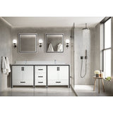 Ziva 84" x 22" Double Bath Vanity - Backyard Provider