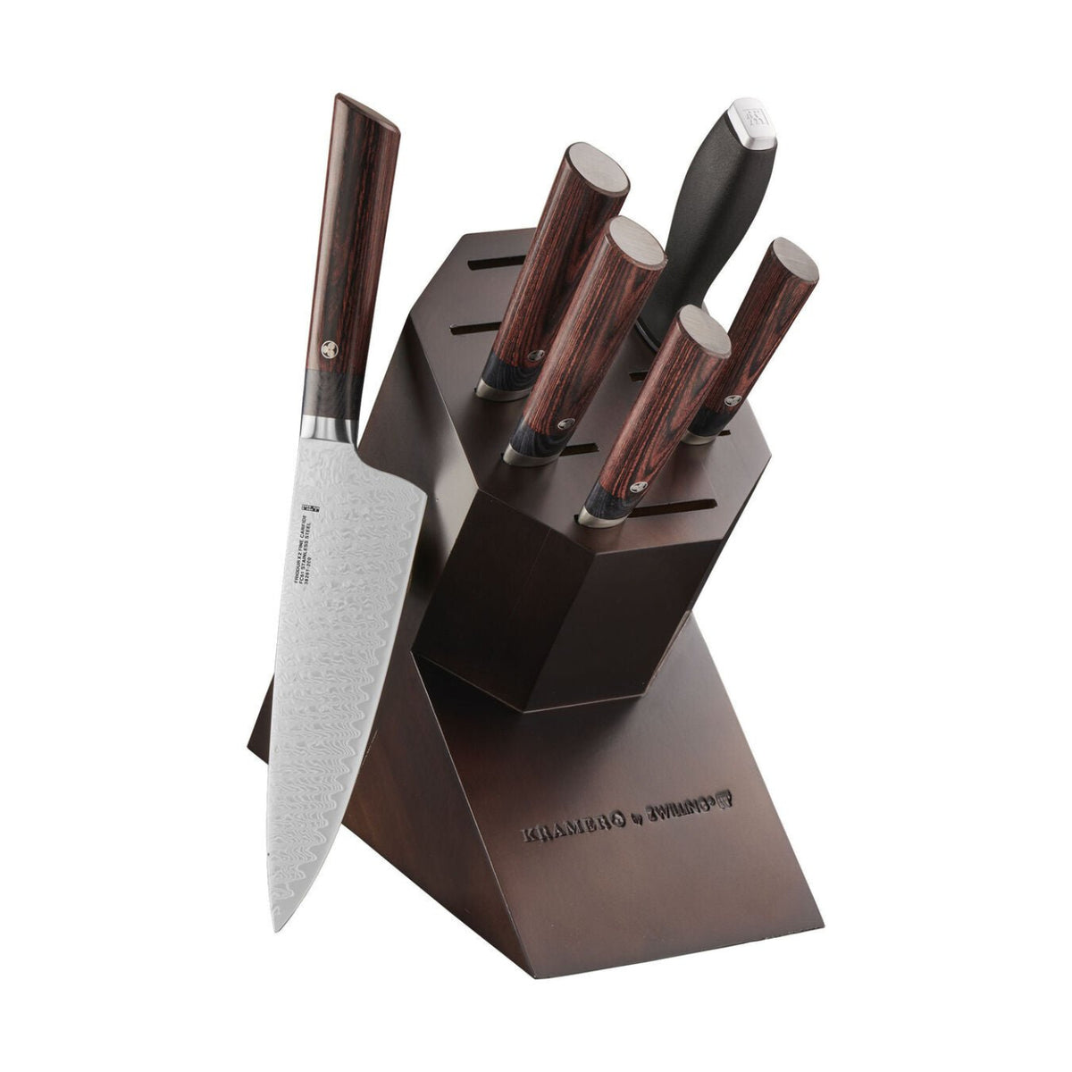 Zwilling Bob Kramer Meiji 7-Pc Block Set - 1019103