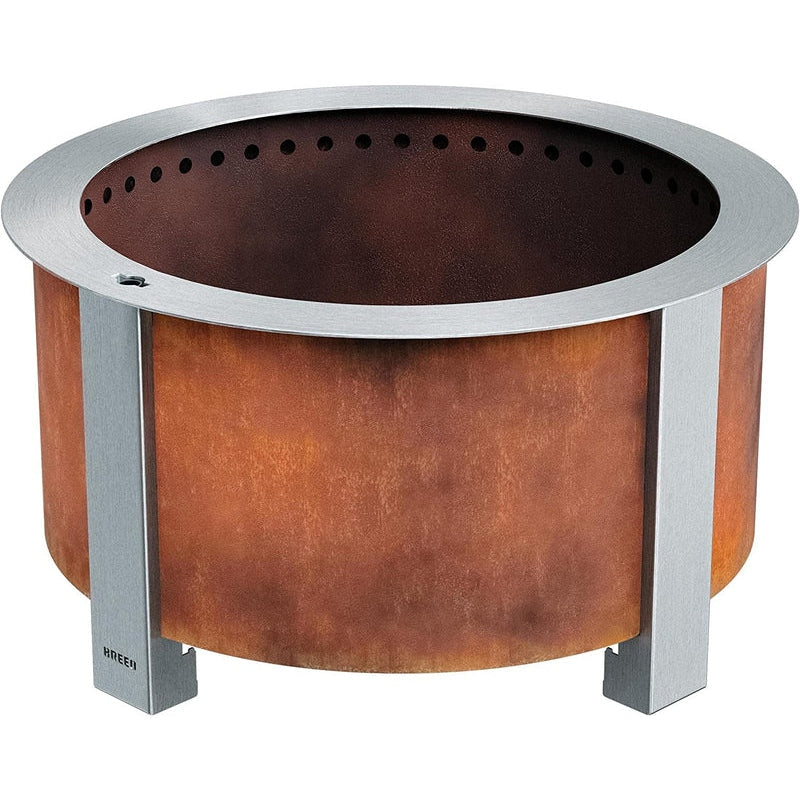 Breeo X Series Smokeless Firepit 24" - Corten Steel - 47315