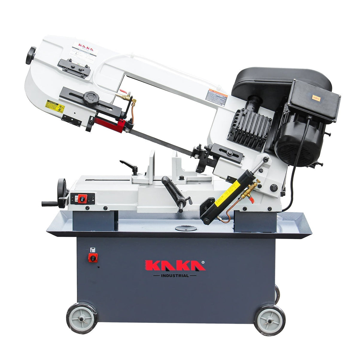KAKA Industrial BS-712N 7" x 12" Horizontal Band Saw, 4-Speed, 1.5HP, 115V/230V Metal Cutter – 188006V115V230