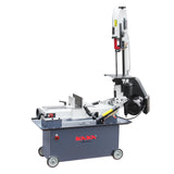 KAKA Industrial BS-712N 7" x 12" Horizontal Band Saw, 4-Speed, 1.5HP, 115V/230V Metal Cutter – 188006V115V230