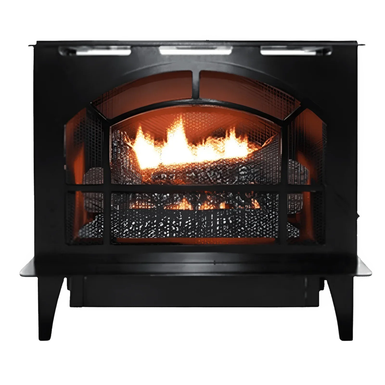 Buck Stove Townsend II 32,000 BTU's Vent Free Steel Series Gas Stove New - NVS-TOWNSEND-BLK-LP