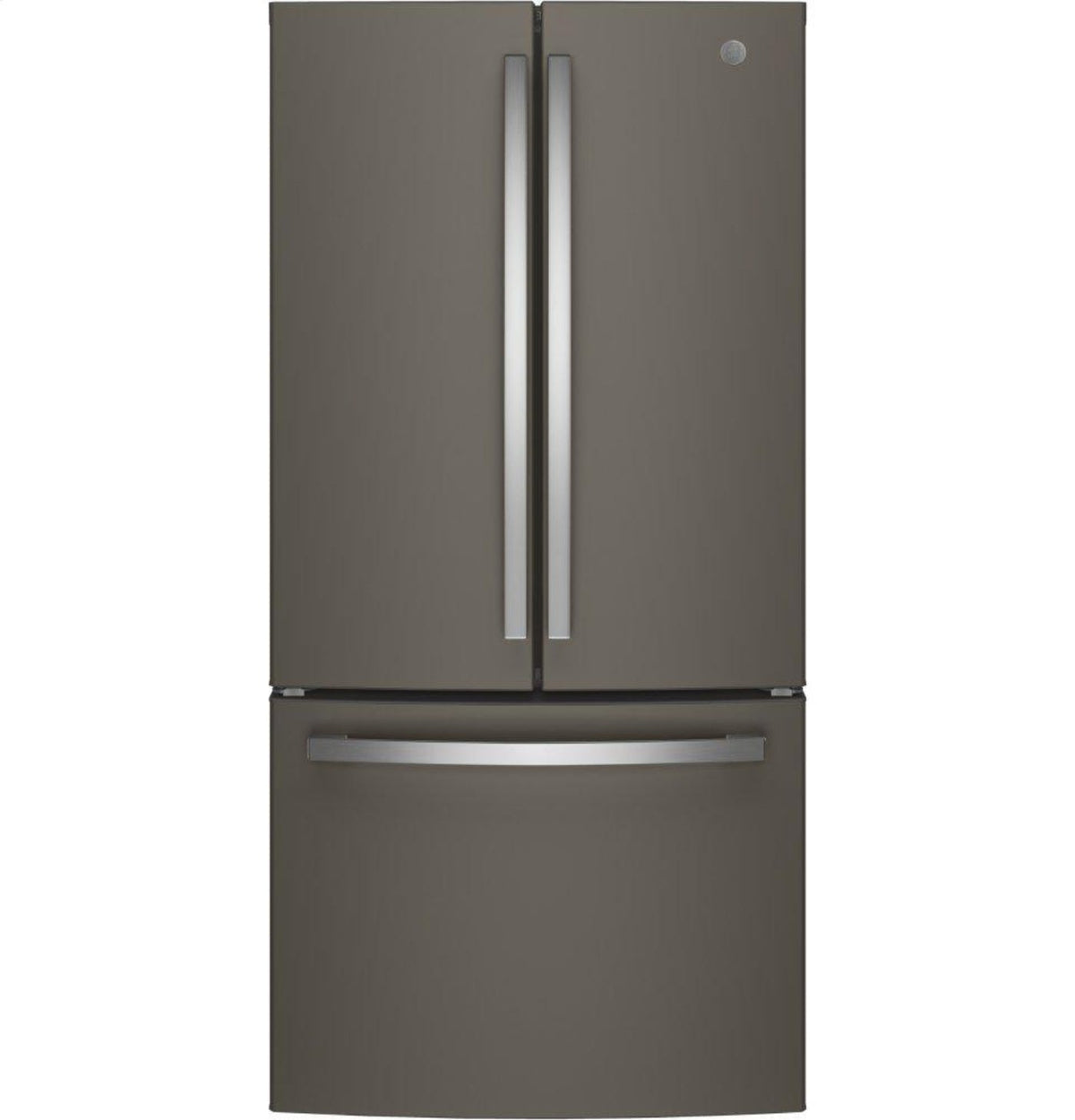 GE APPLIANCES GWE19JMLES GE® ENERGY STAR® 18.6 Cu. Ft. Counter-Depth French-Door Refrigerator - GWE19JMLES-KT