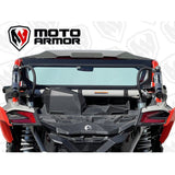 Moto Armor Can Am X3 Rear Glass Windshield - MA-X3-RR-GLS