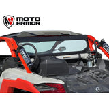 Moto Armor Can Am X3 Rear Glass Windshield - MA-X3-RR-GLS