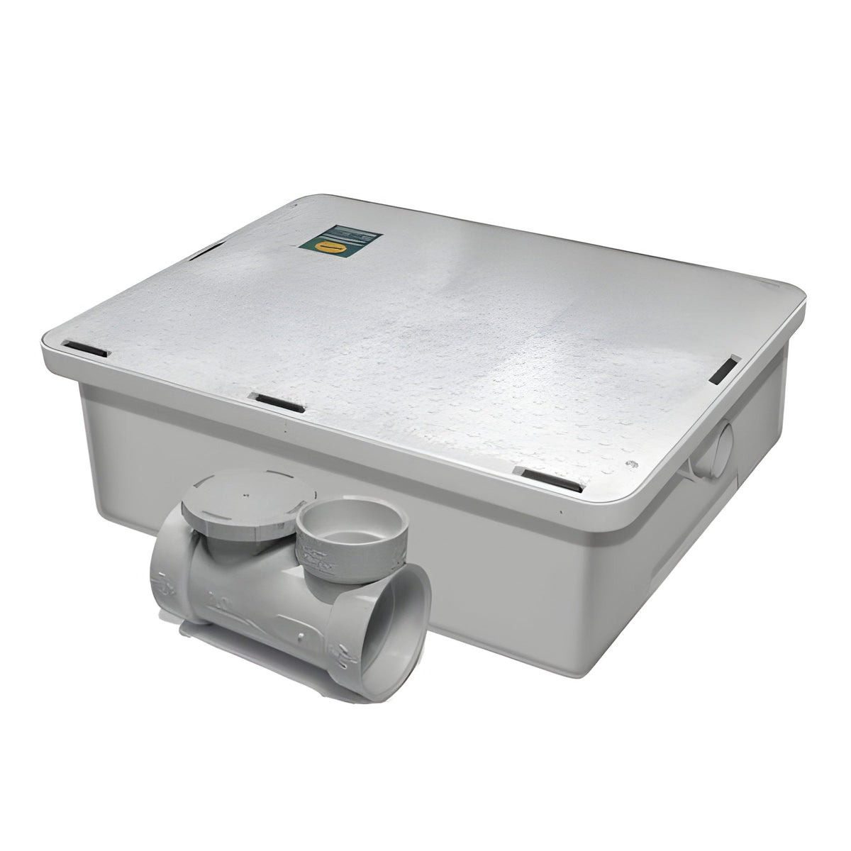 Canplas 25 GPM Low Profile Grease Interceptor - 50 lb. Capacity Min., 2" Connection - 3925A02LO