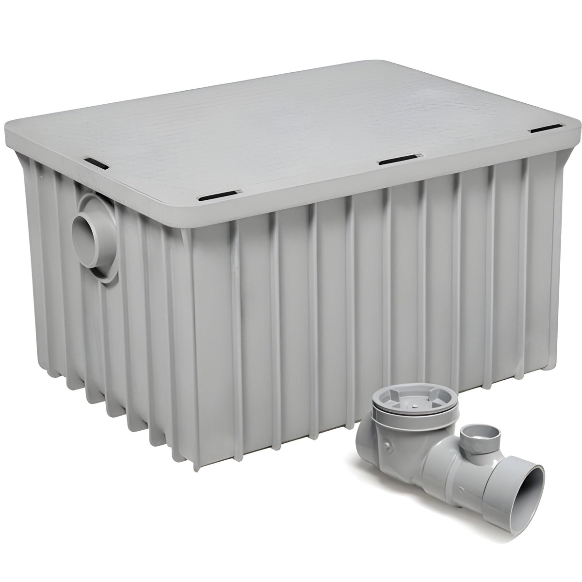 Canplas 50 GPM Grease Interceptor - 100 lb. Capacity Min., 3" Connection - 3950A03