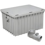 Canplas 50 GPM Grease Interceptor - 100 lb. Capacity Min., 3" Connection - 3950A03