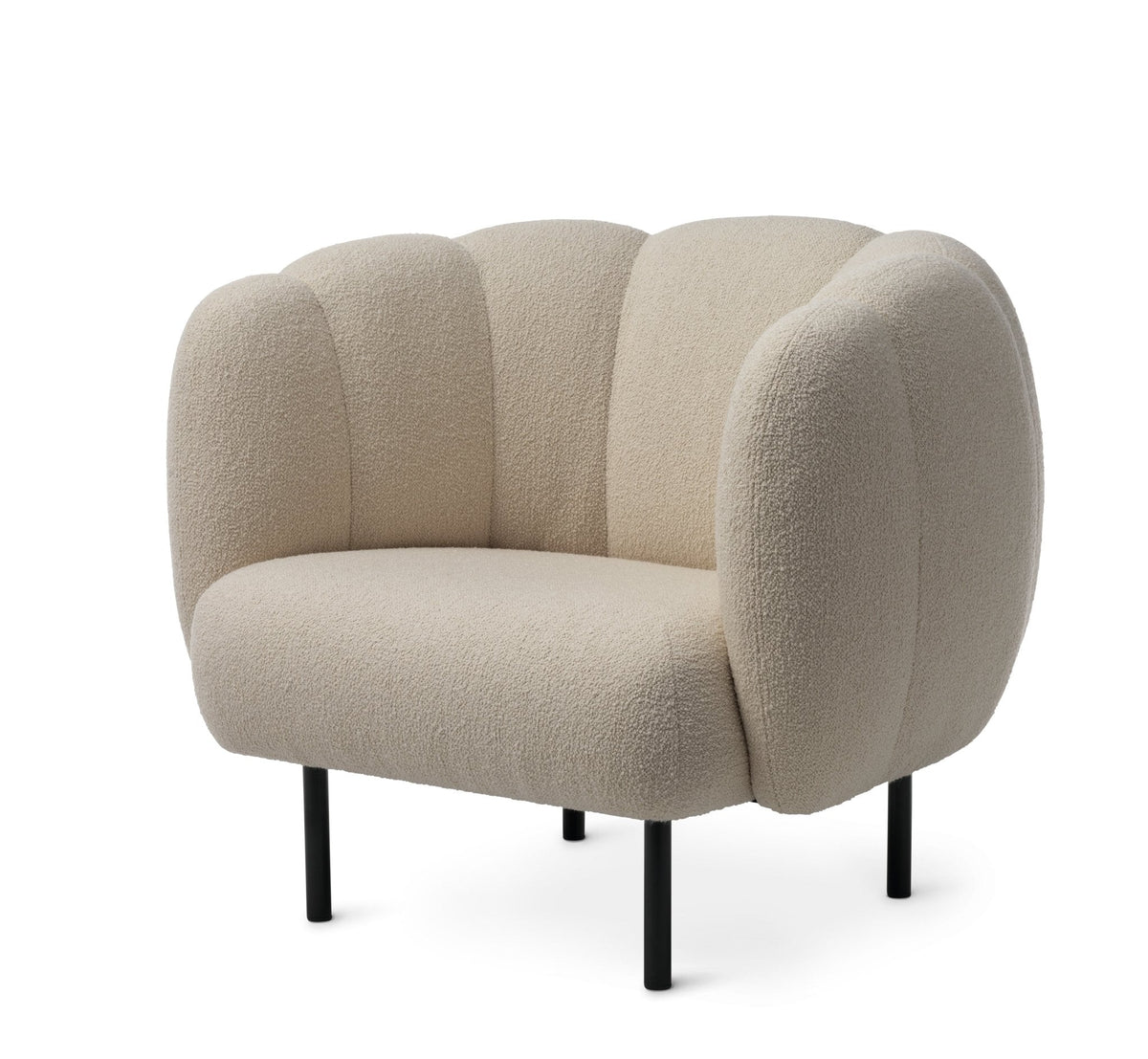 Warm Nordic Cape Lounge Chair with Stitches - 2201135
