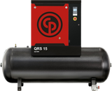 Chicago Pneumatic QRS-15 Rotary Screw Air Compressor 15HP 120 Gal. 3-Phase 230/460V - 4152023174 New