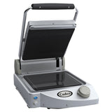 Cadco CPG-10 13" Ribbed-Top Single Panini Grill - CDCPG10