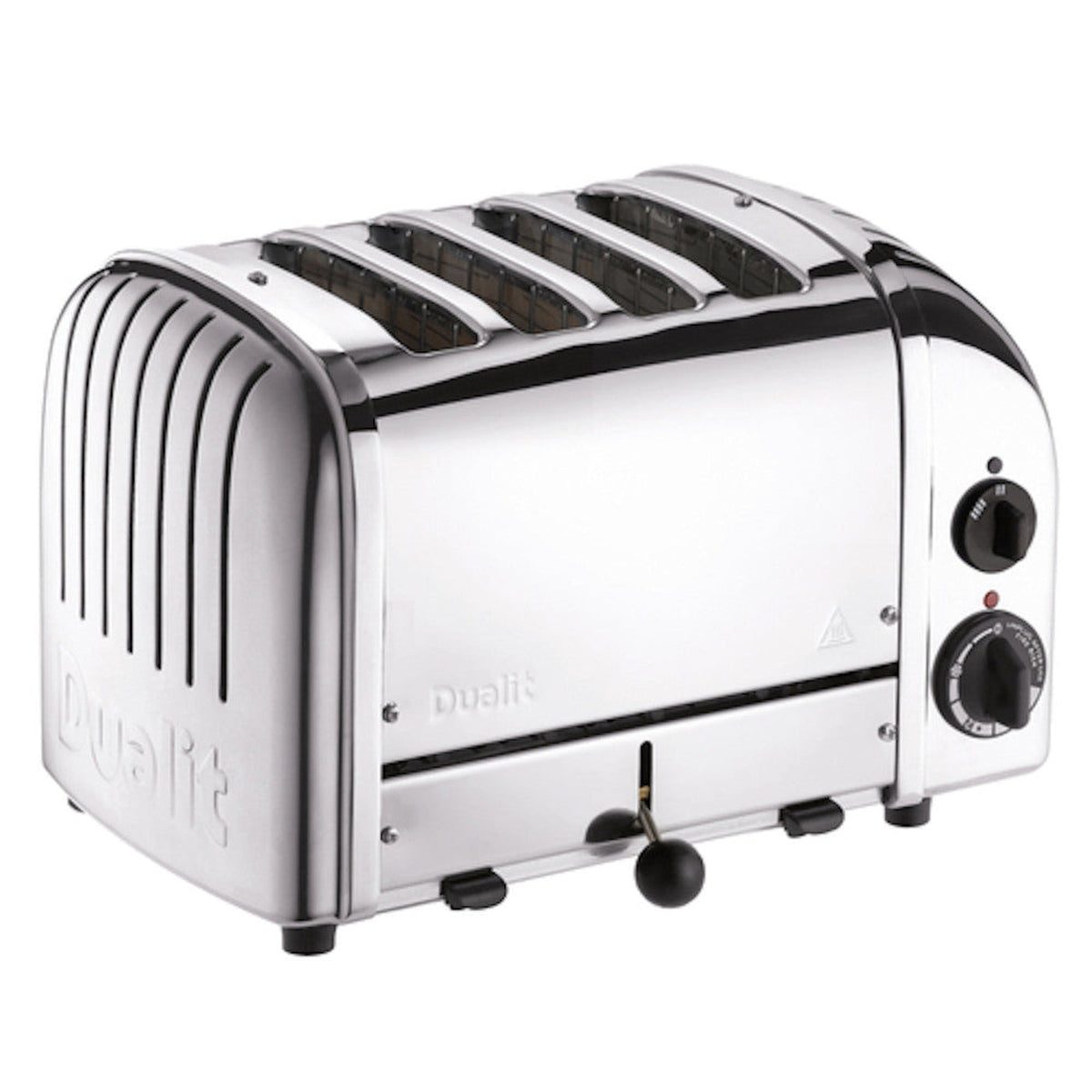 Cadco CTS-4(220) Stainless Steel Pop-Up Toaster - 220V - CDCTS4220