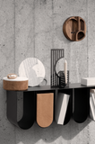 Kristina Dam Curved Wall Shelf - KDS130200104