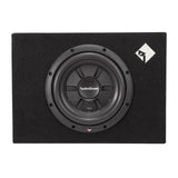 New Rockford Fosgate 10" 400 Watts Shallow Car Subwoofer Sub Enclosure 4 Pack - 193477