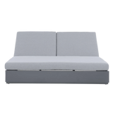 Deko Living Ficarazzi Rectangular Outdoor Patio Daybed - COP30502