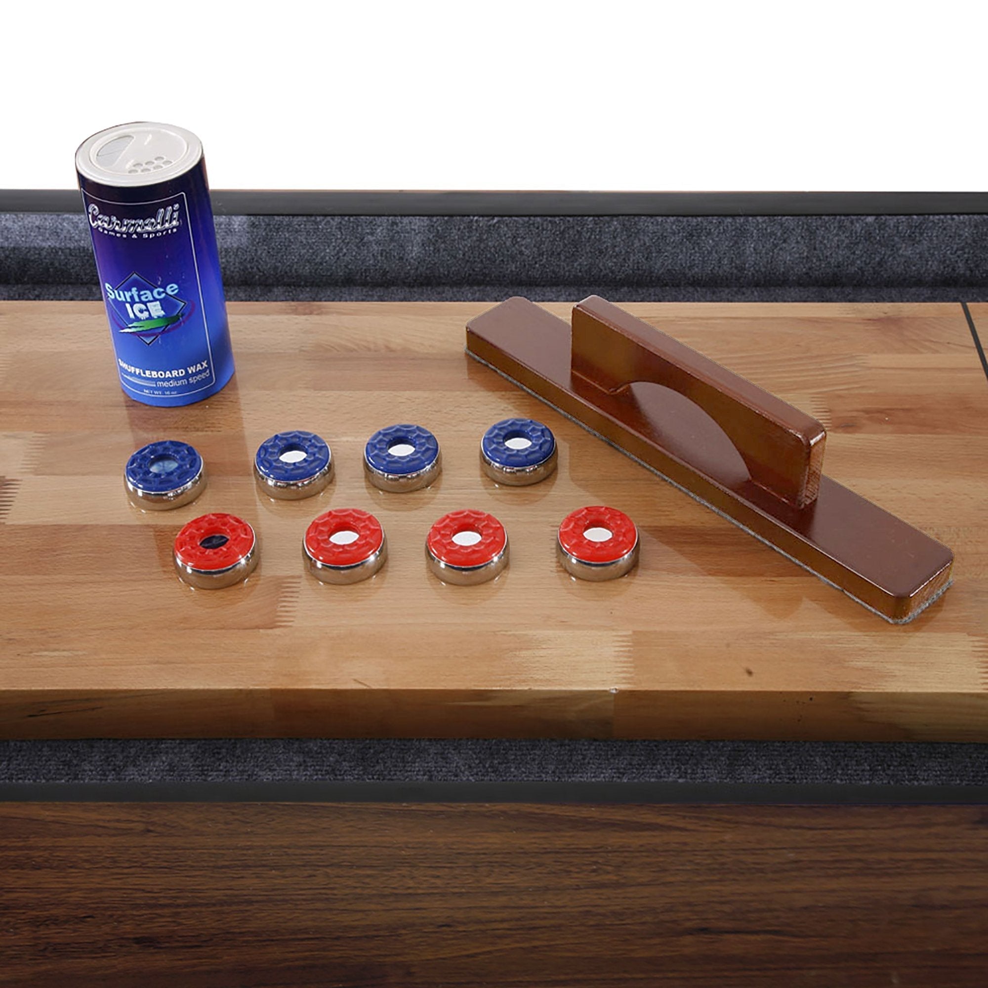 Hathaway Challenger Walnut 9ft Shuffleboard Table - BG1212