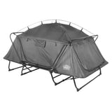 Kamp-Rite Oversize Portable Cot, Chair, and Tent, Easy Setup, Gray 2 Pk - 259232